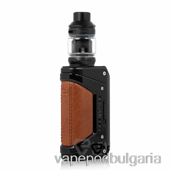 Vape Bulgaria Geek Vape L200 Aegis Legend 2 200w стартов комплект черен (с кафява кожа)